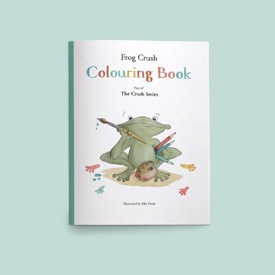 Frog Crush Colouring Book