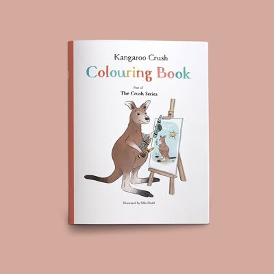 Libro da colorare Kangaroo Crush