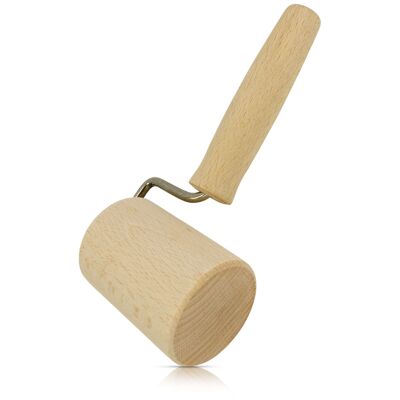 Baking sheet roller straight »Beech wood dough roller«