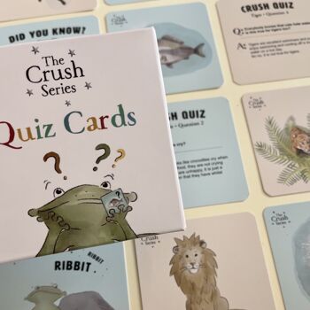 Les cartes de quiz de la série Crush 10