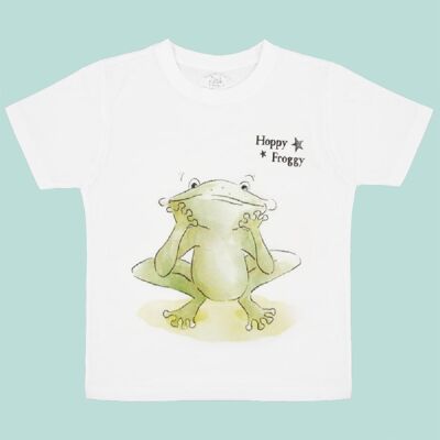 Frosch-Zerstampfung-T-Shirt