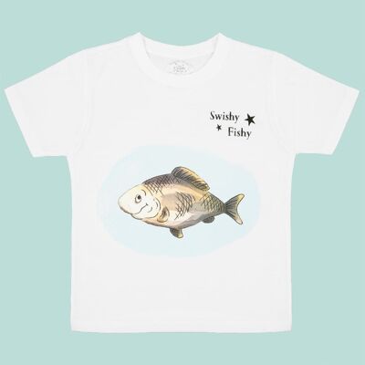 Fisch-Zerstampf-T-Shirt