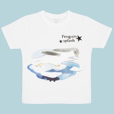 Pinguin-Zerstampfung-T-Shirt