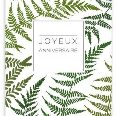 Joyeux aniversario (SKU: 0429FR)