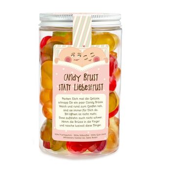 Bonbons poitrines boîte à bonbons M boîte-cadeau de gomme de fruits pour JGA 2