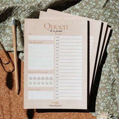 Notepad Queen of your day