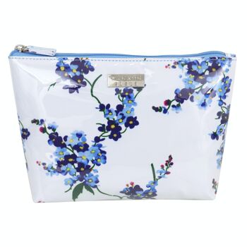 Sac Cosmétique Sentimental In White Medium Soft A-Line Cos Bag