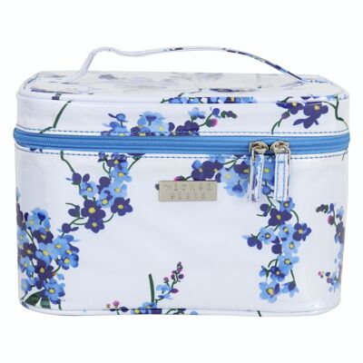Cosmetic bag Sentimental In White Small Beauty Case