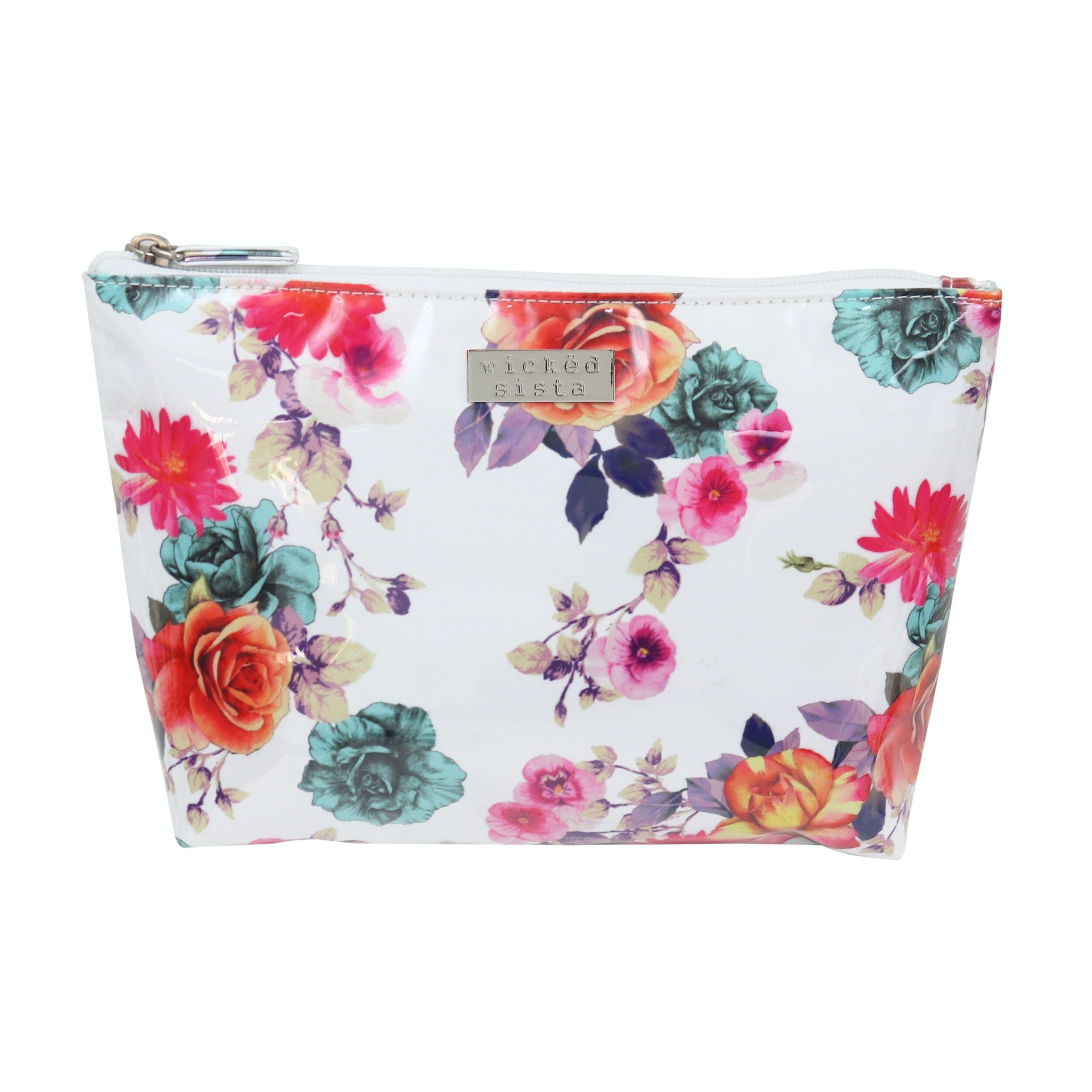 Kosmetiktasche Louella White Medium Soft A-line Cos Bag