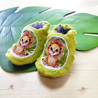 Leo the Lion Cub slippers