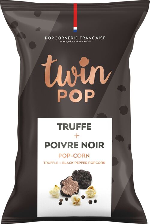 Popcorn Truffe + Poivre Noir (grand sachet)