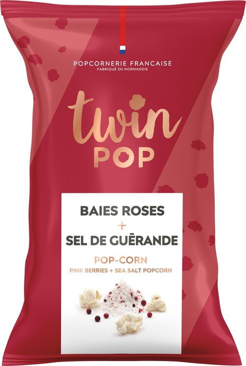 Popcorn Baies Roses + Sel de Guérande (grand sachet)