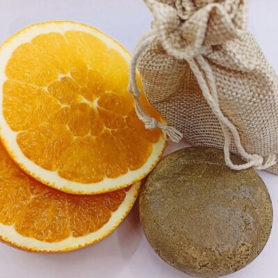 Orangen- und Rizinus-Shampoo