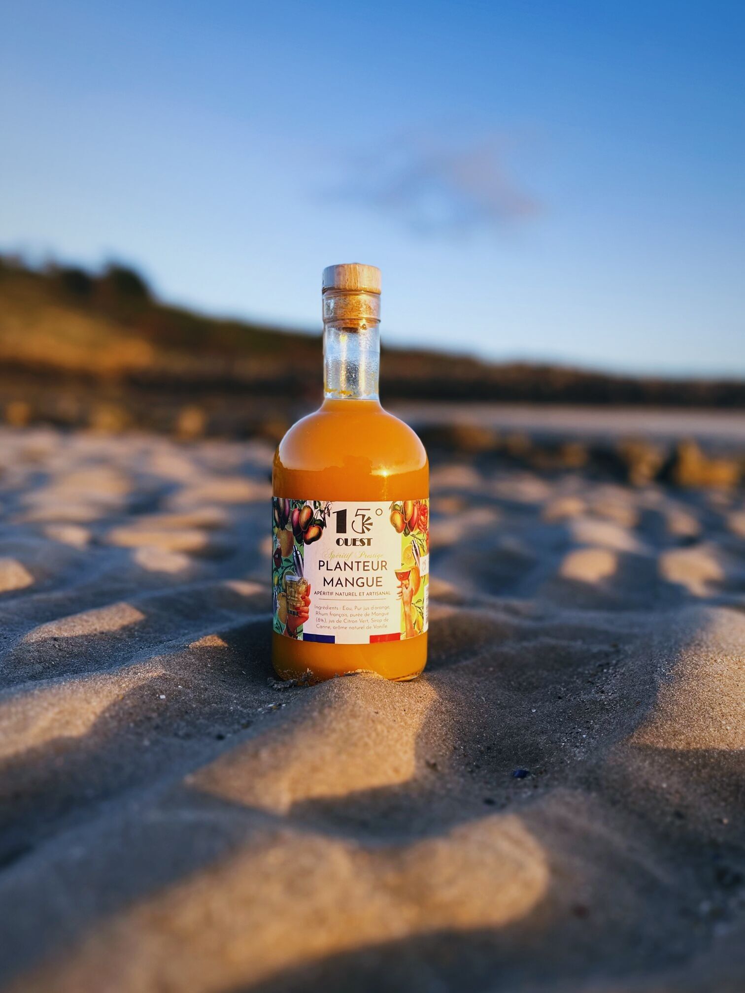 Mango Planter's Punch 70cl - Rum mit Mango-, Vanille- und Limettengeschmack