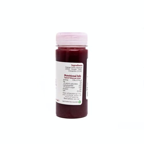 Wild Orchard Juice Shot: Beetroot & Ginger 100ml