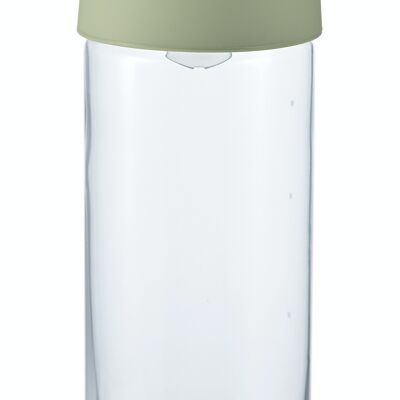 Eistee Glasflasche mint