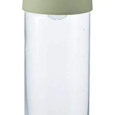 Ice tea glass bottle mint
