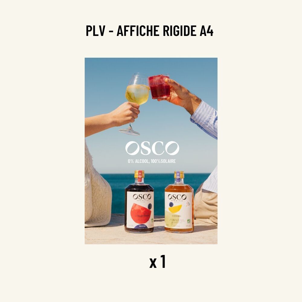 Espositore POS OSCO - Poster A4 per antipasti