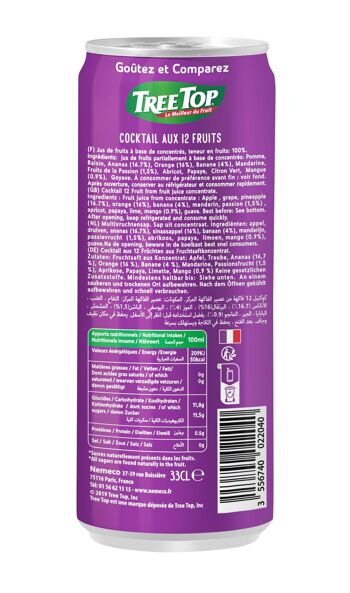 Tree Top - Jus Multifruit - 33cl 2