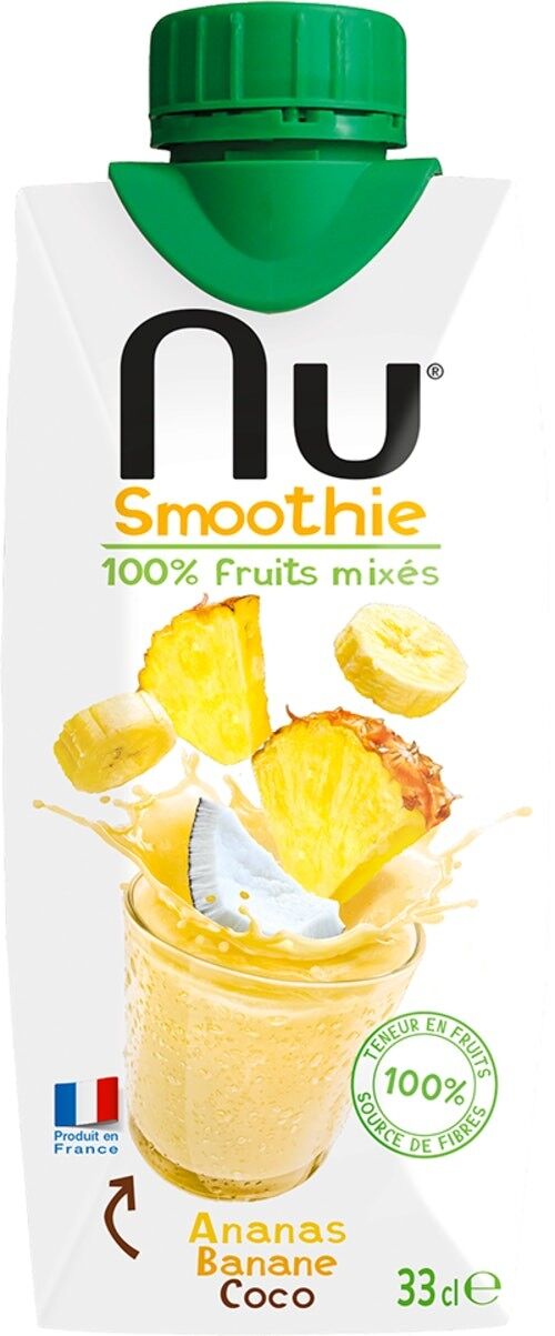 NU - Smoothie Ananas Banane Coco - 33cl
