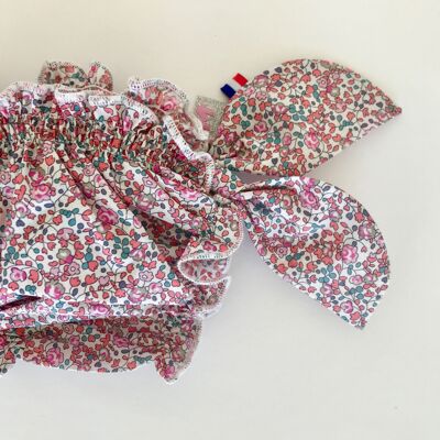 Maillot de bain en liberty Eloise dragée