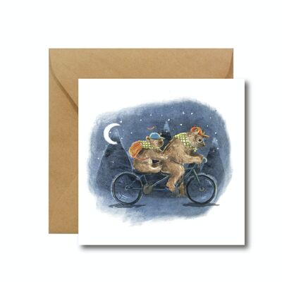 BIKE with Dad - Father's Day Card