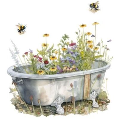Carte durable - sauvez les abeilles