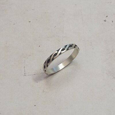 Ethnic Bossa Silver 925 Ring