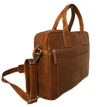 WORKING BAG MASTER EN CUIR COGNAC 2