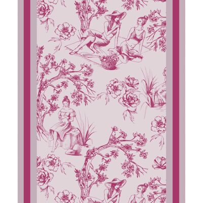 Strandtuch Toile de Jouy