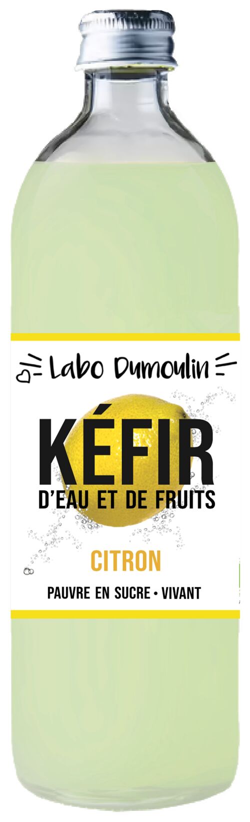 Kéfir de fruits Citron bio 75cl x6