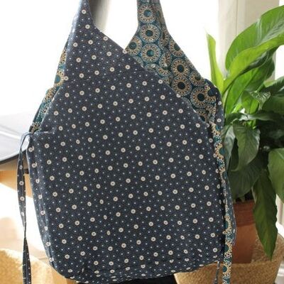 Navy Jane tote bag