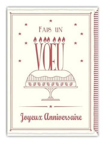 Joyeux anniversaire (SKU: 4923FR)