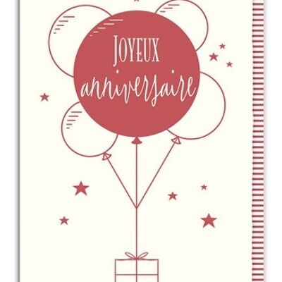 joyeux aniversario (SKU: 4918FR)