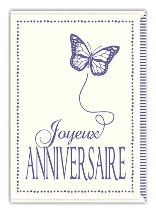 Joyeux anniversaire (SKU: 4902FR)