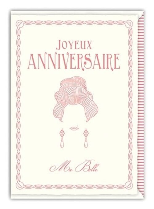 Joyeux Anniversaire Ma Belle (SKU: 4885FR)