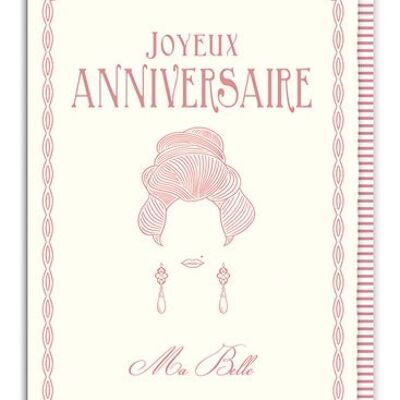 Joyeux Aniversario Ma Belle (SKU: 4885FR)