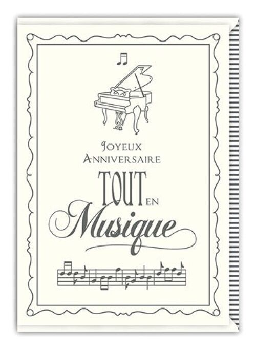 Joyeux Anniversaire tout en Musique (SKU: 4879FR)