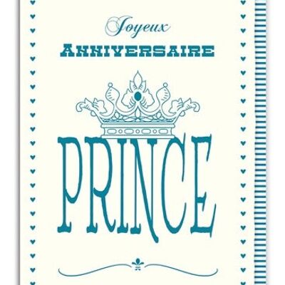 Joyeux Anniversario Principe (SKU: 4862FR)