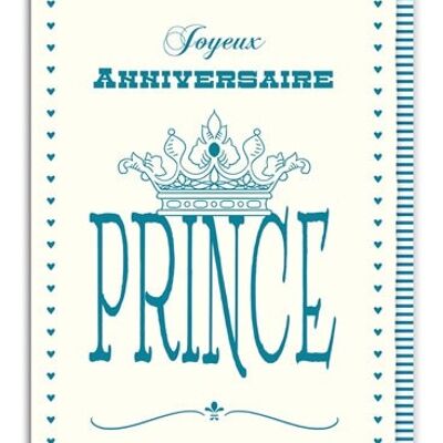 Joyeux Anniversaire Prince (SKU: 4862FR)