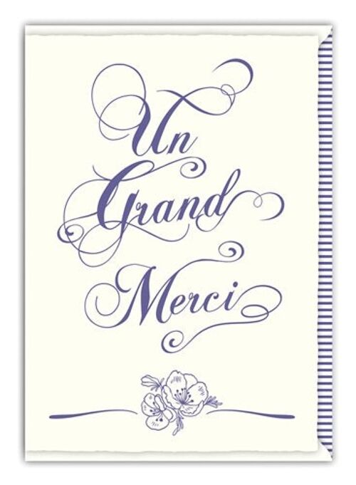 Un grand Merci (SKU: 4861FR)