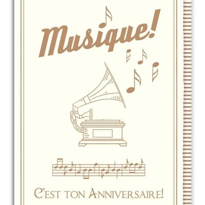 Musique! C'est ton Anniversaire ! (SKU: 4851FR)