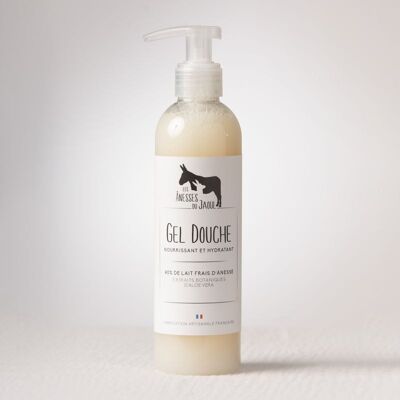 Shower gel 40% organic donkey milk