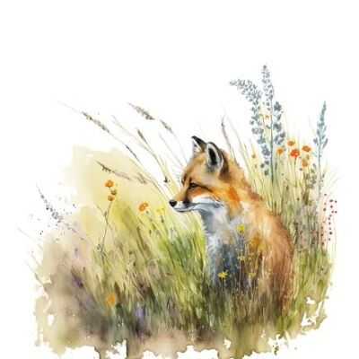 Nachhaltige Karte - Fox
