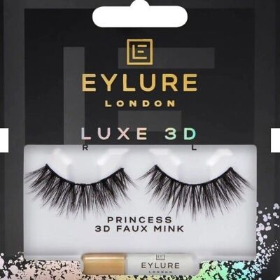Eylure - Pestañas postizas 3D Princess de lujo
