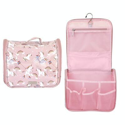 Cosmetic Bag Unicorns At Play Travel Bag With Hook