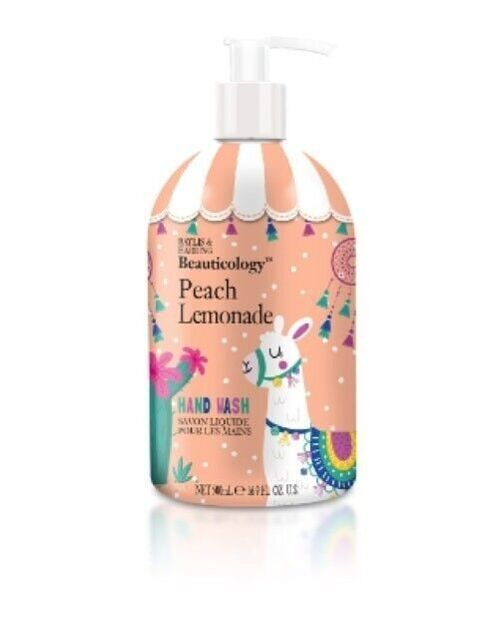 BAYLIS & HARDING - Savon liquide mains Beauticology 500 ml -Limonade aux pêches - Peach Lemonade