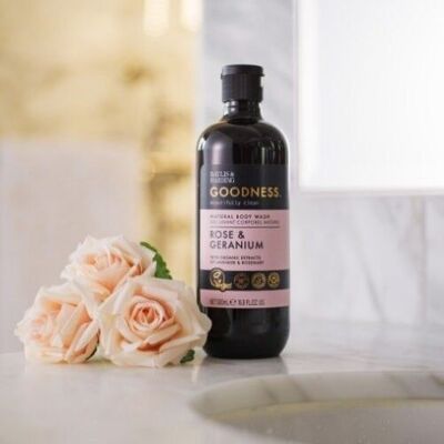 Baylis & Harding - Gel douche Goodness 500 ml -Rose & Geranium