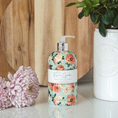 Baylis & Harding - Royale Garden Liquid Hand Soap 500ml - Peach Peony & Jasmine