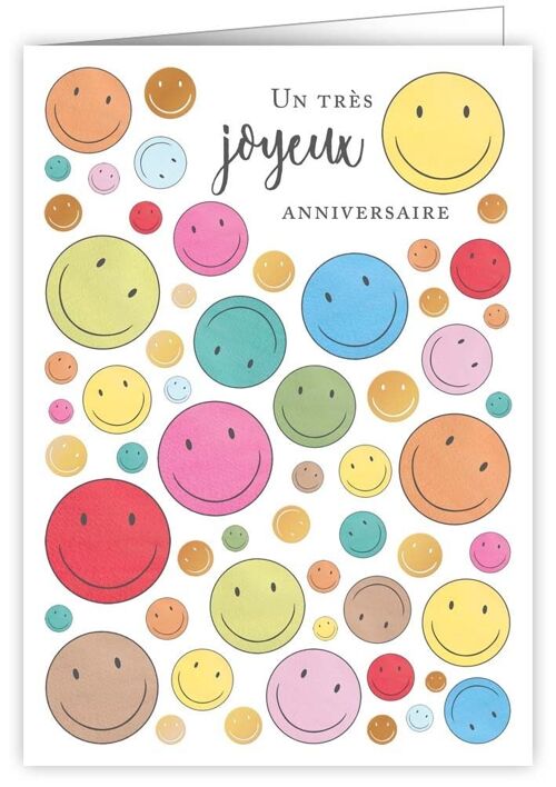 Un très joyeux anniversaire (SKU: 3625FR)